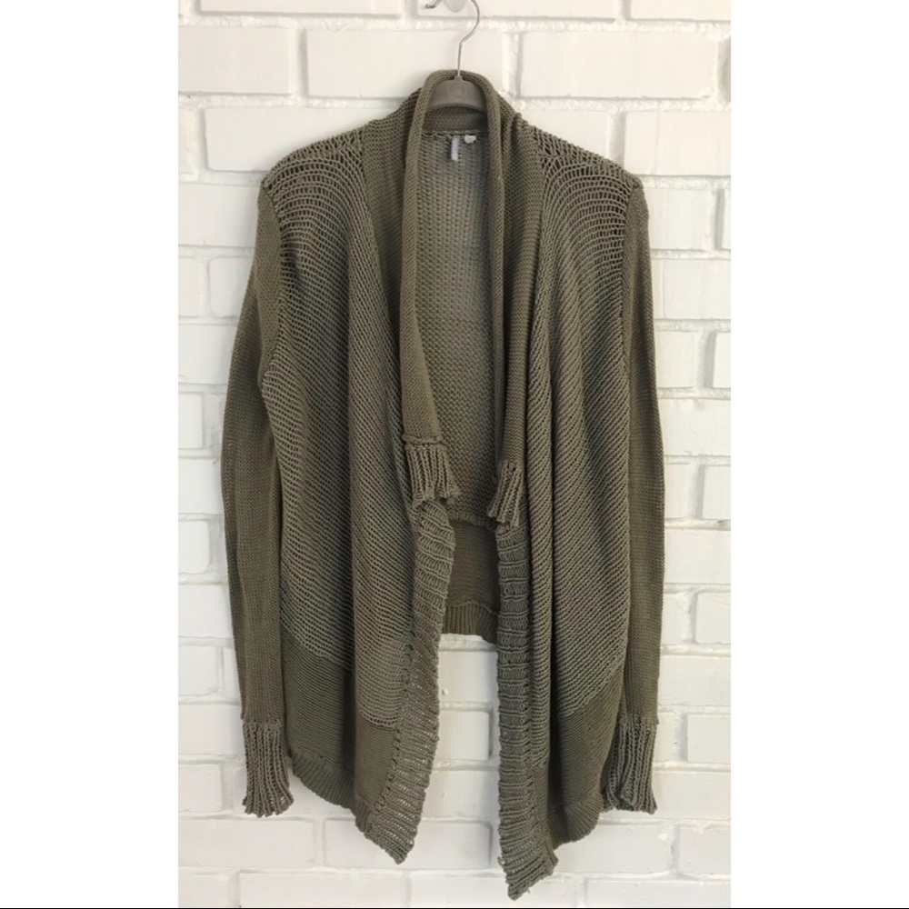 Drape Front Cardigan sz XS